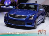 Cadillac ATS-V en direct du salon de Genève 2015