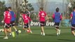 Real Madrid Training session - Odegaard made a beautiful assist for Ronaldo header