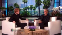 Ellen Performs with Ed Sheeran  'TheEllenShow'