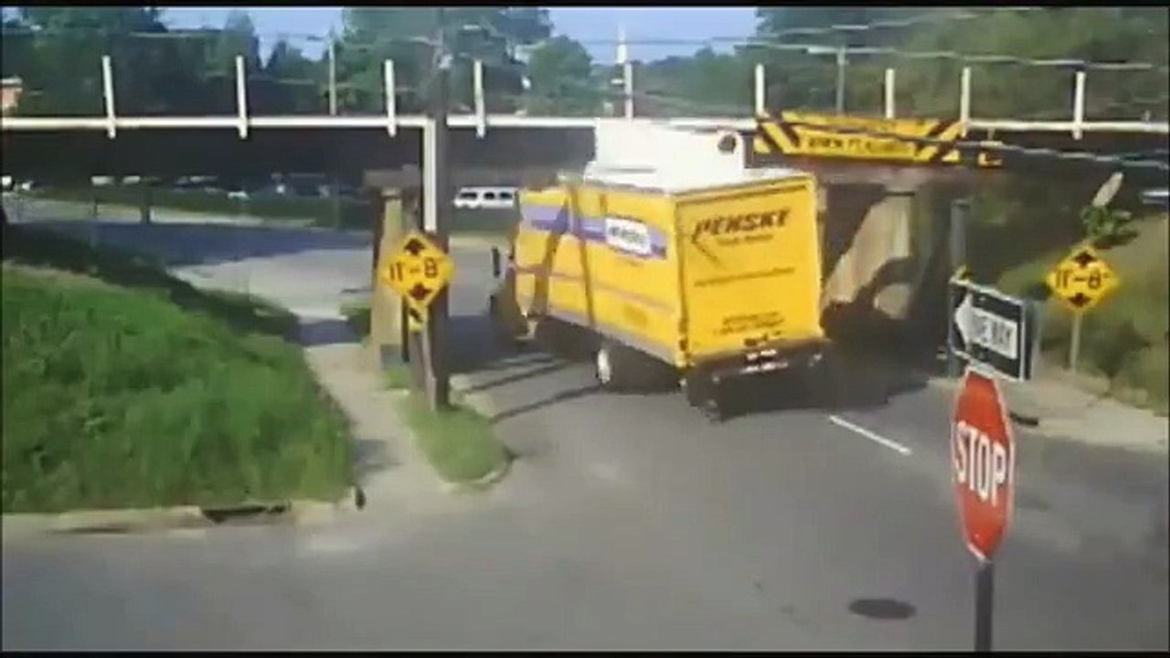 11Foot8 bridge crash compilation