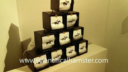 Mechanical Flipbook at Kinetica Art Fair 2013