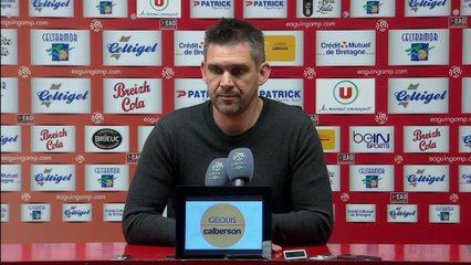 Foot - L1 : Gourvennec «Pas à rougir de cette défaite»
