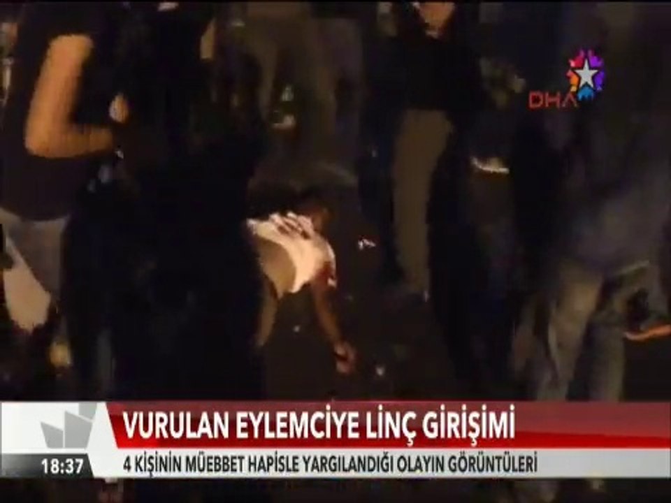 İzmir'de Kobani olaylarında başından vurularak yerde yatan genci linç etmeye kalktılar