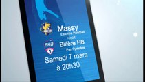 Massy Essonne HB / Billère HB Pau Pyrénées - ProD2 Handball - replay