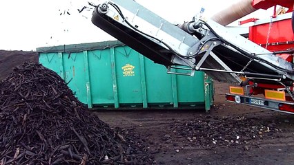 séparateur aeraulique plastique pierre Terra Select W-7 compost de boue