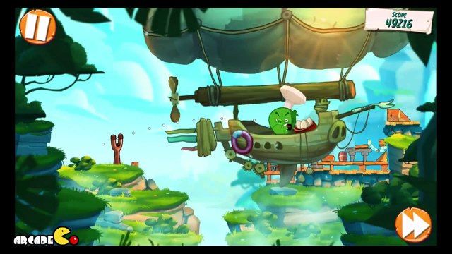 Angry Birds Under Pigstruction - Chapter 1 Cobalt Plateaus Level 1-4 3 Star Walkthrough Gameplay