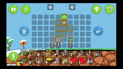 Bad Piggies - NEW SANDBOX LEVEL Star Collecting Gameplay Walkthrough