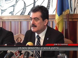 Un nou ministru, o noua vizita