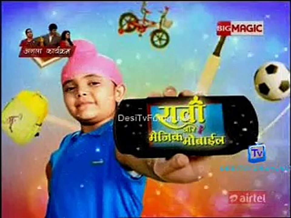 Raavi Aur Magic Mobile 6th March 2015 Video Watch Online Pt1