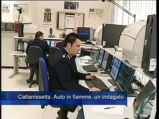 Caltanissetta. Auto in fiamme, un indagato