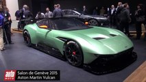 Aston Martin Vulcan - Salon de Genève 2015 : présentation vidéo live