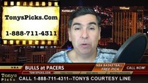 Indiana Pacers vs. Chicago Bulls Free Pick Prediction NBA Pro Basketball Odds Preview 3-6-2015