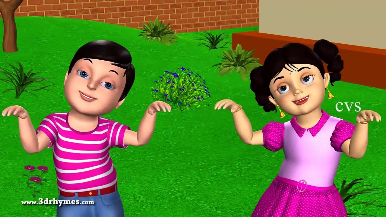 Two little dicky birds - 3D Animation English Nursery rhymes for children