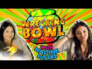Part 1 Nadine Lustre answers questions from the Wrecking Bowl