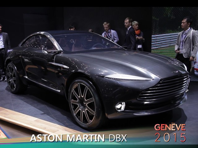 Aston Martin DBX en direct du salon de Genève...