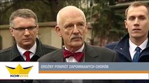 Janusz Korwin-Mikke i Przemysław Wipler o przymusie szczepień (06.03.2015)