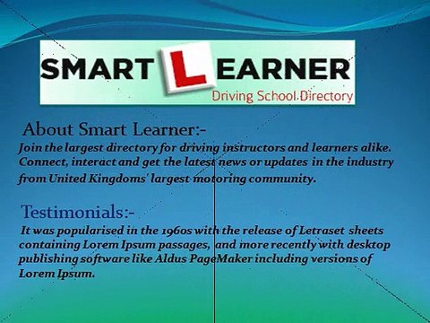 Fastest Growing Driving School Directory in UK | Smart Learner