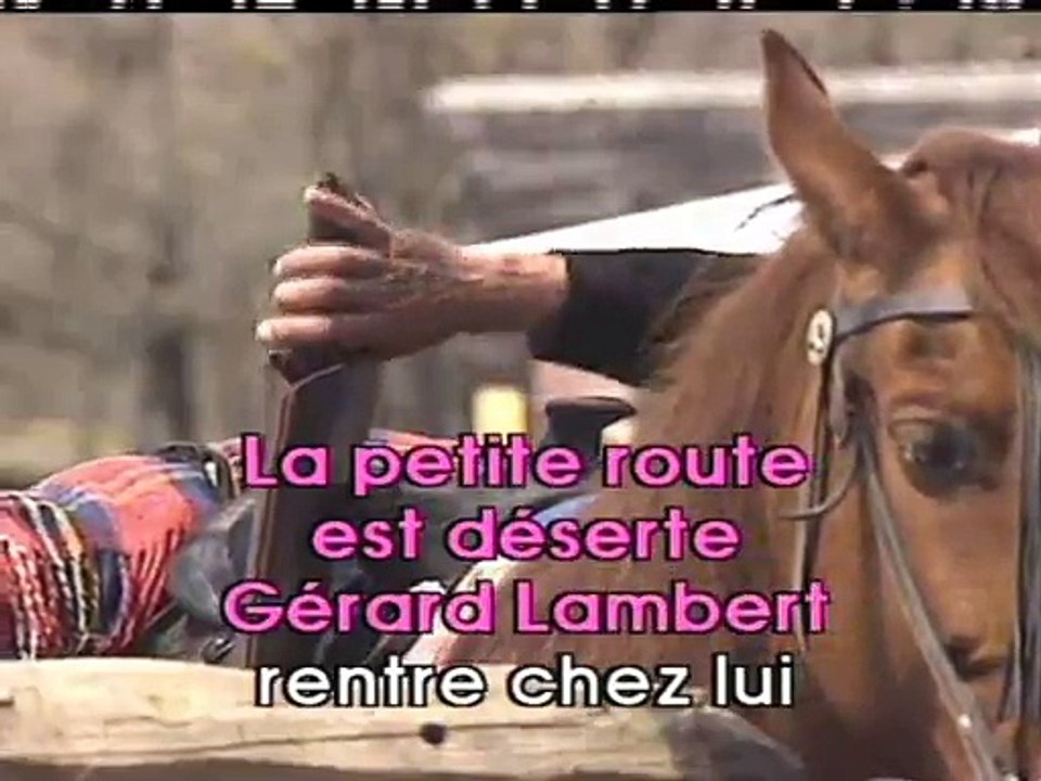 KARAOKE RENAUD - Les aventures de Gérard Lambert