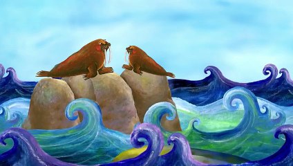 Walrus & Whale - Lower Case Alphabet  W