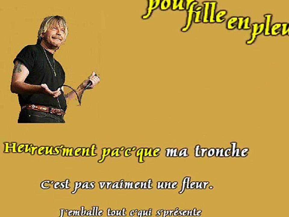 KARAOKE RENAUD - Viens chez moi j'habite chez une copine