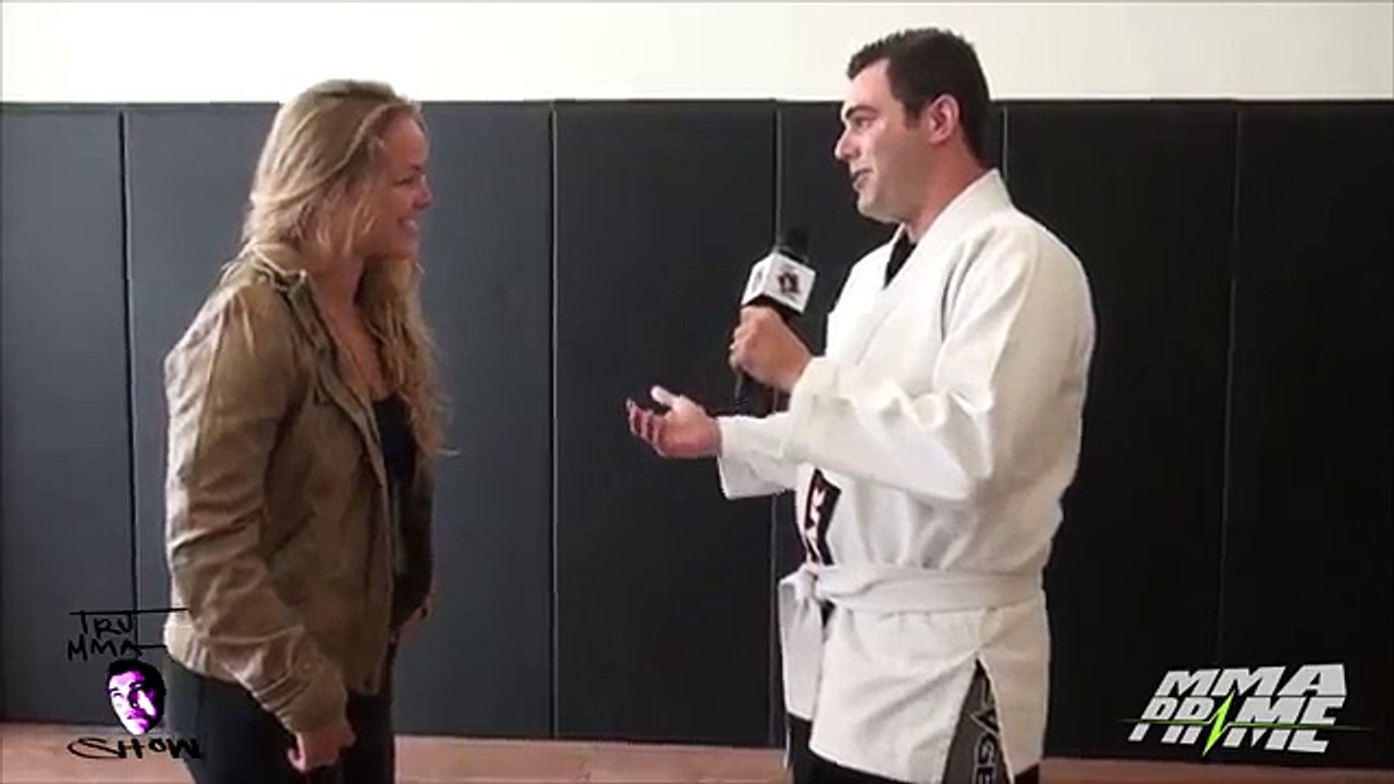 UFC Fighter Ronda Rousey Breaks Web Show Hosts Ribs With Violent Judo Throw