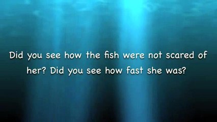 REAL mermaid footage, caught on tape!