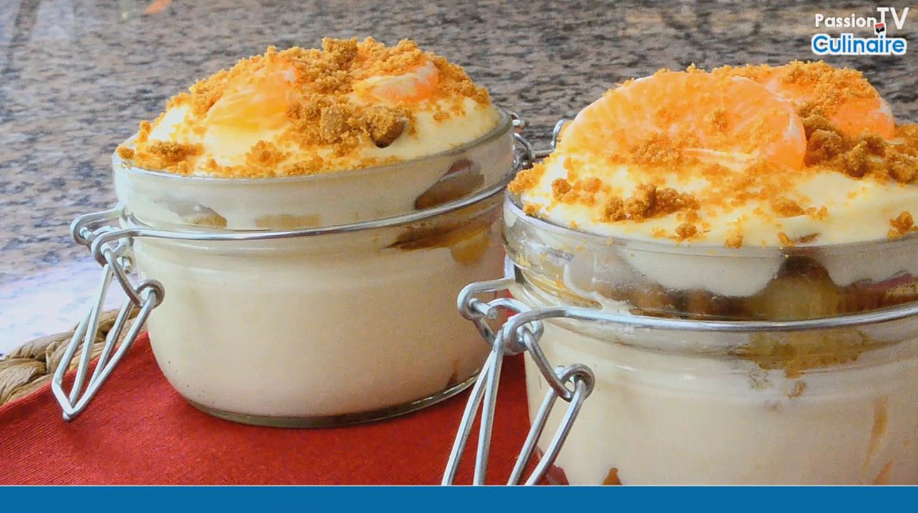 Recette : Tiramisu aux clémentines et spéculoos
