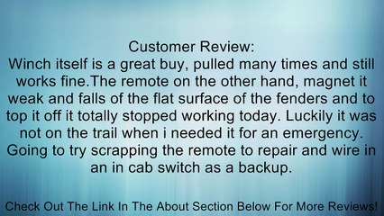 Smittybilt 97310 X20-10 10,000 lbs Winch Review