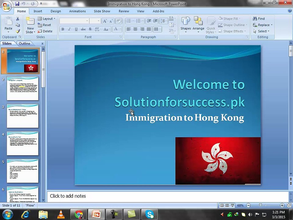 Immigration to Hong kong