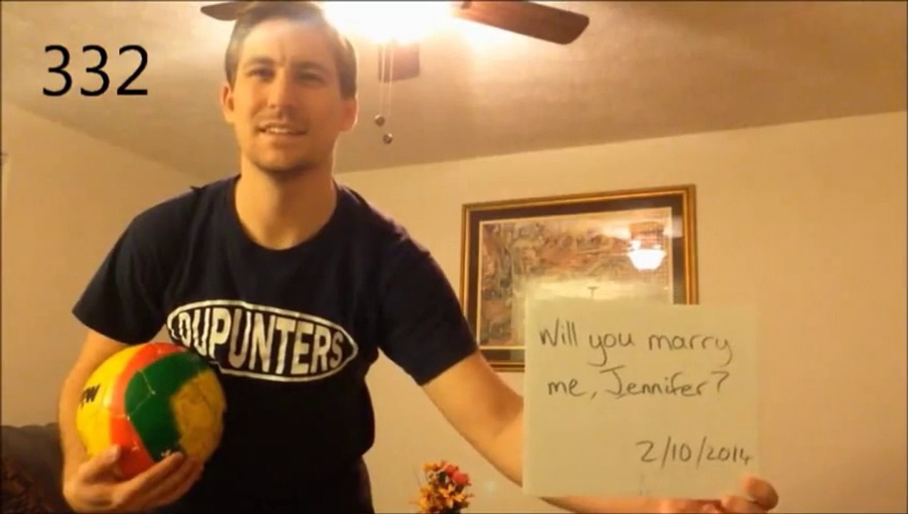 Best Marriage Proposal of 2015 : a 365 Day Engagement that Will Make You Cry!