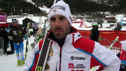 Interview Adrien Theaux à Kvitfjell - Vidéo FFS/EUROSPORT