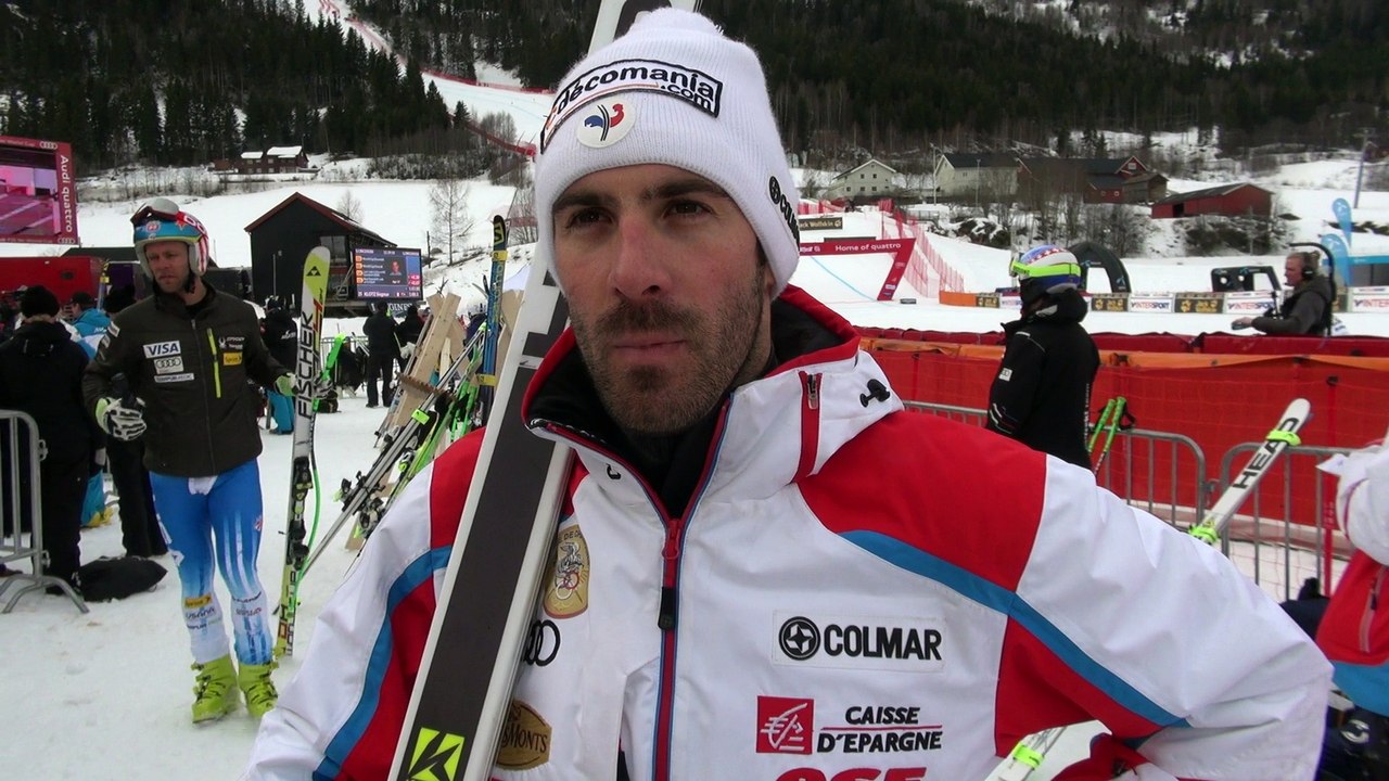 Interview Adrien Theaux à Kvitfjell - Vidéo FFS/EUROSPORT