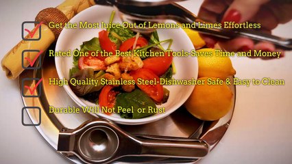 How to Effortless Use a Lime and Lemon Squeezer to Save Time and Money.MP4