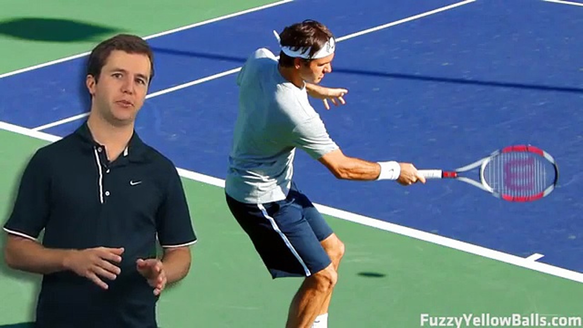Roger Federer's Forehand Grip - Vidéo Dailymotion