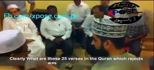 Zakir Naik, (yes the one who debate with hindus and christians), is challenged by a Sunni Alim Sahab and he ran away