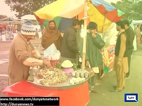 Lahore Police officials remain engage in entertainment during spring festival celebrations