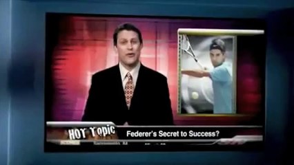 Roger Federer Tennis Battle in His House