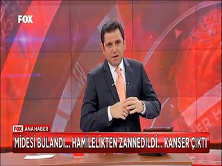 Midesi bulundu hamilelikten zannedildi mide kanseri çıktı