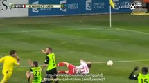 Videmont H Penalty MISS AC Ajaccio 0 - 1 Creteil Ligue 2 6-3-2015