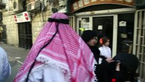 Ultra-Orthodox Jews celebrate Purim in Jerusalem