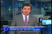 Operativo Eslabón XVIII en provincias del Guayas y Los Ríos