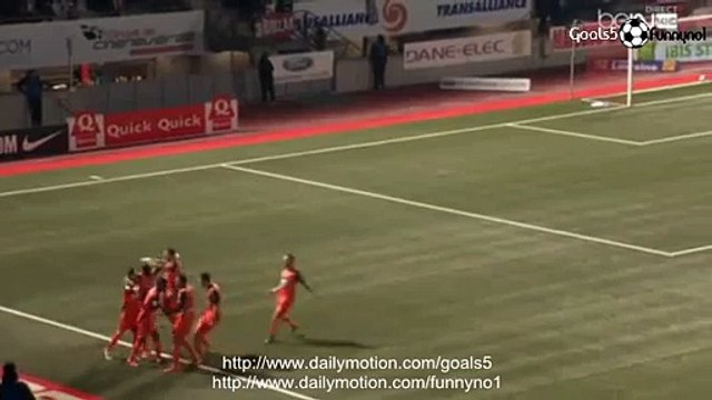 Zeoula C Goal Nancy 1 - 1 Laval Ligue 2 6-3-2015