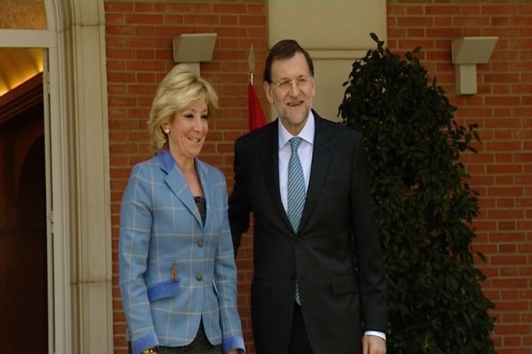 Rajoy elige a Aguirre y a Cifuentes para Madrid