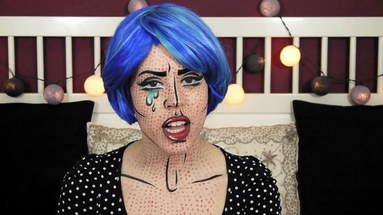 Pop Art/Comic Book Makeup Tutorial