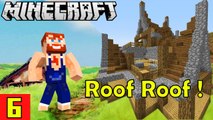 Putting Roof on Top Nik Nikam's EPIC Minecraft Modded Survival Ep 6