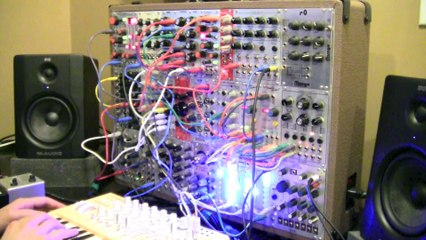 Modular Synthesizer Drone Music - D reg 110