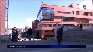 19/20 France 3 Toulouse : AG à l'université Jean Jaurès à l'appele l'UNEF contre le manque de moyens