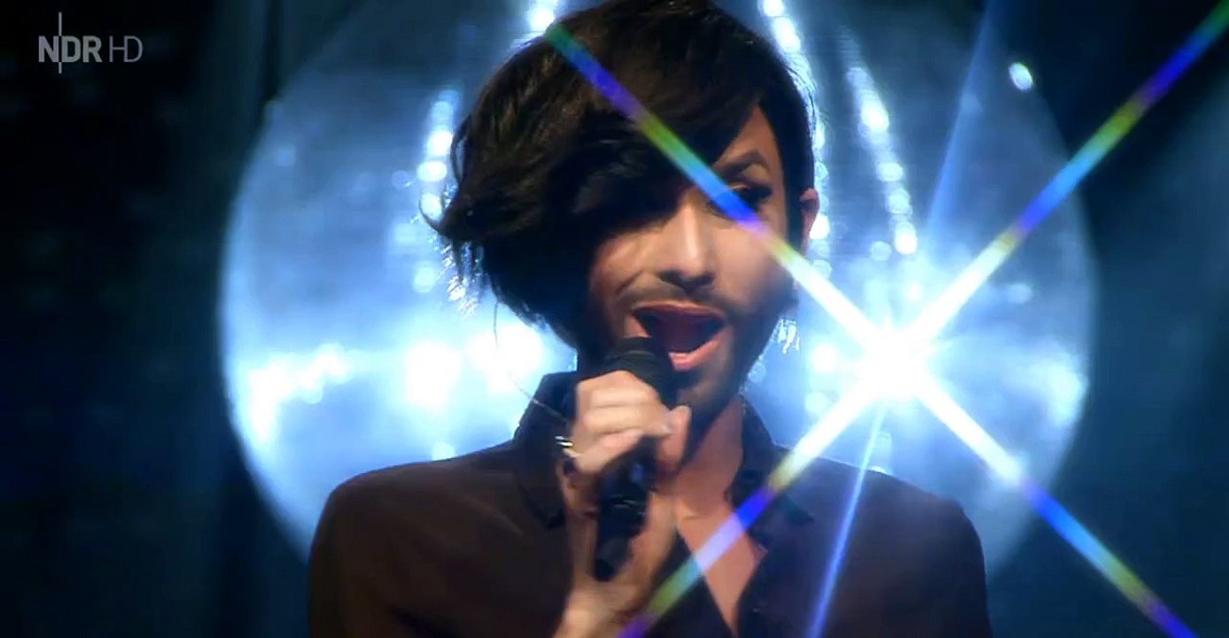 Conchita Wurst - You are unstoppable (NDR talk show) 06.03.2015