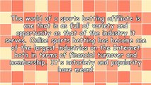 Sports Betting Affiliate Program Secrets: Super Online Gambling Affiliates