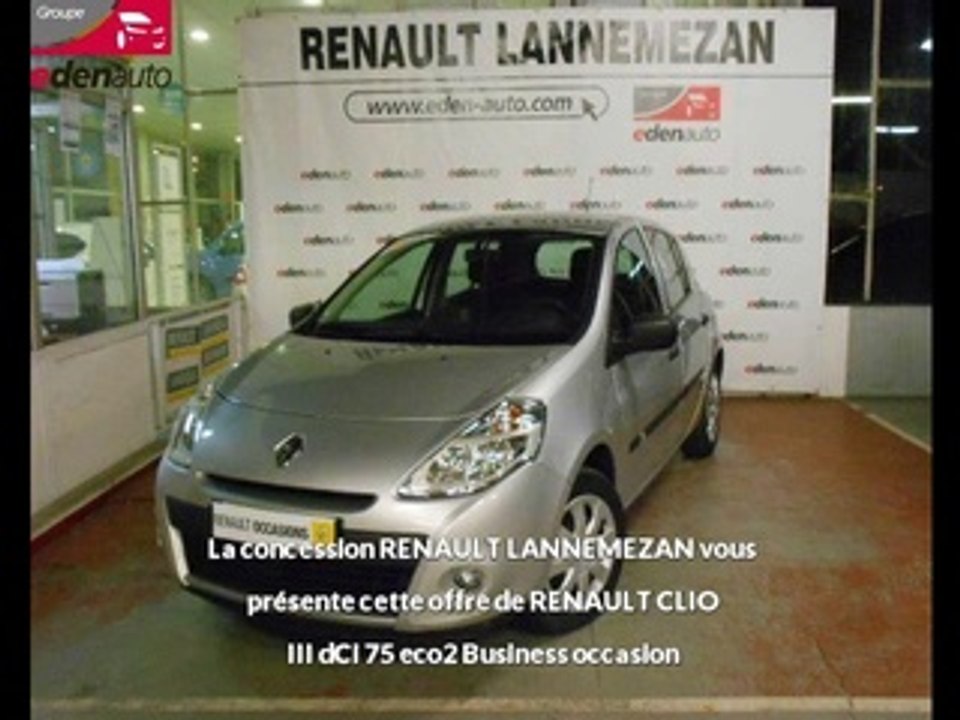 Annonce RENAULT CLIO III dCi 75 eco2 Business